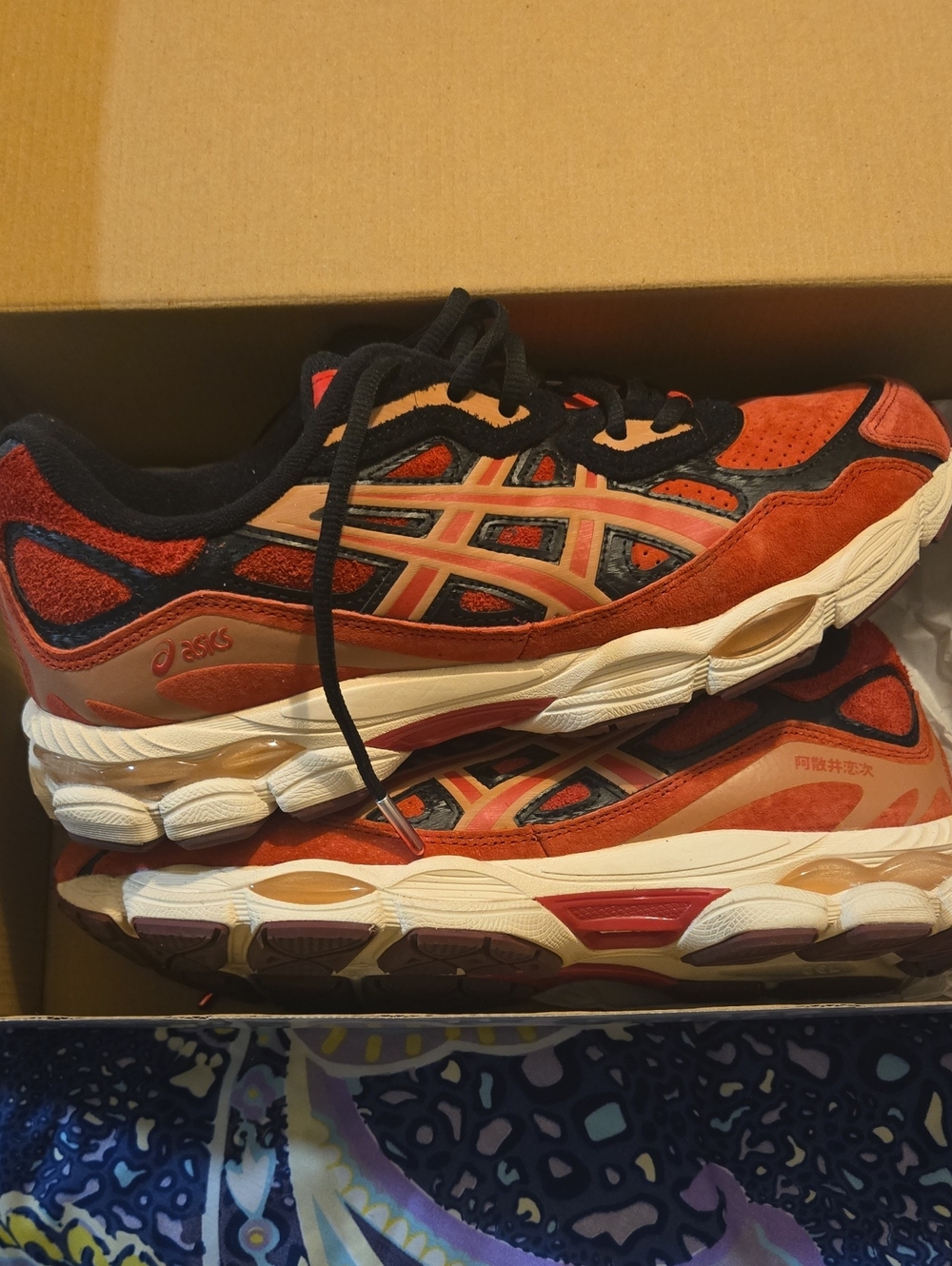 ASICS x BLEACH GEL-NYC 20th Anniversary Ichigo Sneakers Men's Size 10.5